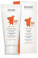 Balsamy i kremy do opalania - Laboratorios BABÉ laboratorios Babe 100 ML balsam do pediatric Sun Screen SPF 50 Plus - miniaturka - grafika 1