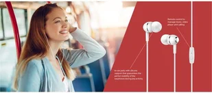 Puro Chrome Earphones różowe IPHF18PNK - Słuchawki - miniaturka - grafika 4