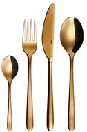 Zestawy sztućców - Sola sztućce, stal nierdzewna, złoty, 44 x 33 x 5 cm, 24-jednostek 105220 - miniaturka - grafika 1