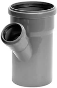 Rury - Trójnik Kanalizacyjny 110x50 67' Szary - miniaturka - grafika 1