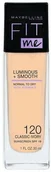 Podkłady do twarzy - Maybelline Fit Me Luminous + Smooth Foundation rozświetlający podkład do twarzy 120 Classic Ivory 30ml 95634-uniw - miniaturka - grafika 1