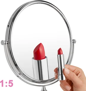 tectake Lusterko do makijażu z powiększeniem - 5 x 402642 - Lusterka do makijażu - miniaturka - grafika 5