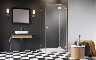 Radaway Essenza Pro White Kdj kabina 80x80 prawa 10097080-04-01R/10098080-01-01 - Kabiny prysznicowe - miniaturka - grafika 6