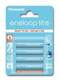 Panasonic ENELOOP LITE AAA 550mAh 3000 CYKLI 4SZT (154005) - Ładowarki i akumulatory - miniaturka - grafika 5
