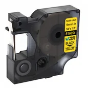 Etykiety do drukarek - Dymo strefadrukarek.pl Taśma D1 16054 elastyczna 19mm x 3.5m żółta czarny nadruk - zamiennik | OSZCZĘDZAJ DO 80% - ZADZWOŃ! 730811399 PROMOCJA! RH-16054 - miniaturka - grafika 1