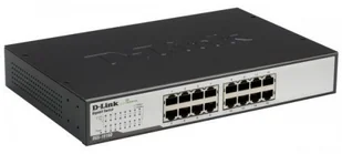 D-Link DGS-1016D switch L2 16x1GBE Desktop/Rack 19'' DGS-1016D/E - Switche - miniaturka - grafika 3
