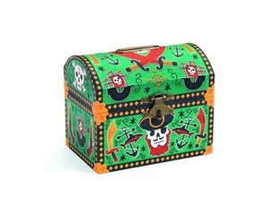 Djeco Skarbonka Skrzynia Pirata - Wyposażenie pokoiku dziecięcego - miniaturka - grafika 3