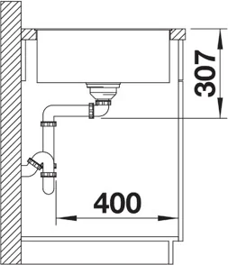 Blanco AXIA III XL 6S-F antracyt 523520 - Zlewozmywaki Blanco AXIA III XL 6S-F antracyt 523520 - Zlewozmywaki - miniaturka - grafika 4
