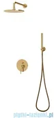 Baterie podtynkowe - Omnires Y podtynkowy zestaw prysznicowy złoty SYSY19ZL | - miniaturka - grafika 1