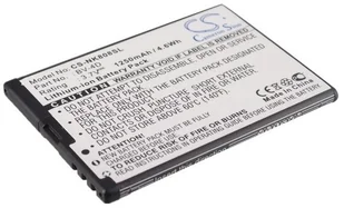 Cameron Sino Nokia 808 PureView / BV-4D 1250mAh 4.63Wh Li-Ion 3.7V CS-NK808SL - Baterie do telefonów - miniaturka - grafika 2