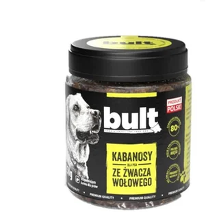 Bult Bult Treserki Kabanosy ze żwacza wołowego słoik 120g - Przysmaki dla psów Bult Bult Treserki Kabanosy ze żwacza wołowego słoik 120g - Przysmaki dla psów - miniaturka - grafika 1