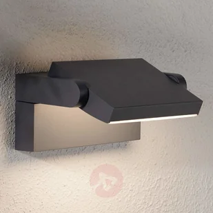 Lampenwelt com Kinkiet zewnętrzny LED Sherin, obrotowy - Lampy ogrodowe - miniaturka - grafika 3