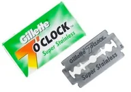 Akcesoria do golenia męskie - Gillette Gilette Klasyczne żyletki do golenia - 7 O'Clock Super Stainless (5 szt.) G7CLKVBOX - miniaturka - grafika 1