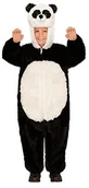 Stroje karnawałowe - Widmann Panda-kostium dla dzieci, czarny 98095 - miniaturka - grafika 1
