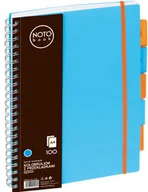 Zeszyty szkolne - KW Trade Kołozeszyt A4/100k kratka Nieb - miniaturka - grafika 1