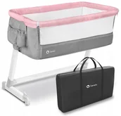 Łóżeczka i kojce - Łóżeczko Turystyczne Dostawne Składane Moskitiera - miniaturka - grafika 1