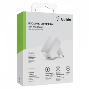 Belkin Netzladegerät USB-C 60W GaN weiß WCH002vfWH - Ładowarki do telefonów - miniaturka - grafika 7