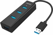 Złącza, przejściówki, adaptery - Unitek Rozgałęziacz Hub 4x Usb 3.0 retail - miniaturka - grafika 1