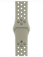 Akcesoria do pulsometrów i zegarków sportowych - Apple Pasek Sportowy Nike 40mm S/M & M/L szary MV7W2ZM/A - miniaturka - grafika 1