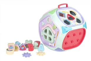 nieznany producent Interaktywna Kostka Telefon Pianino Dom KX7935 - Instrumenty muzyczne dla dzieci - miniaturka - grafika 4