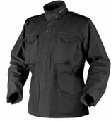 Odzież taktyczna i umundurowanie - Helikon tex Kurtka M65 - NyCo Sateen - Czarny-Black - M (KU-M65-NY-01-B04) HE.KU-M65-NY-01-B04 - miniaturka - grafika 1