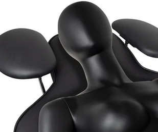 ACTIVESHOP Fotel Zabiegowy Do Rzęs Ivette Czarny 10003_133149 - Fotele kosmetyczne - miniaturka - grafika 11