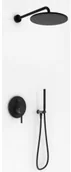 Zestawy prysznicowe - Kohlman Roxin Black QW210RBR25 - miniaturka - grafika 1