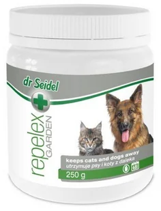 Dr Seidel Repelex Garden (Ogród) - Płyn utrzymujący psy i koty z daleka - 250g 4 - Artykuły szkoleniowe - miniaturka - grafika 3