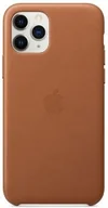 Etui i futerały do telefonów - APPLE Etui Leather Case do iPhone 11 Pro Brązowy - miniaturka - grafika 1
