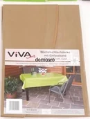 Obrusy i serwetki - OBRUS OGRODOWY PROSTOKĄTNY 130 x 210 cm beżowy - miniaturka - grafika 1