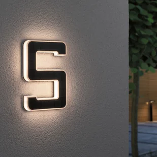 Paulmann Lampa Kinkiet numer domu PL79846 - Lampy ogrodowe - miniaturka - grafika 2