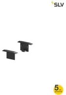 Oprawy, klosze i abażury - SLV SPOTLINE GRAZIA 10 Końcówki 2szt. czarna 1000474 - miniaturka - grafika 1