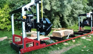 S443 Trak taśmowy spalinowy maksymalne wymiary obrabianego elementu 660x178x2794 mm moc 9 kw) 44379234 79234-uniw - Inne urządzenia budowlane - miniaturka - grafika 6