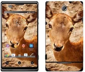 Etui i futerały do telefonów - Sony Royal Sticker Royal tatuaż ścienny RS. 64190 samoprzylepny do Xperia E ze sarną dziką RS.64190 - miniaturka - grafika 1