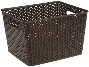 Curver KOSZYK DO PRZECHOWYWANIA CURVER C. BRĄZ MY STYLE L 612035_CURVER - Pojemniki biurowe - miniaturka - grafika 4