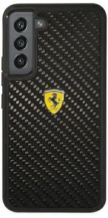 Ferrari FEHCS22SFCAK S22 S901 czarny/black hardcase On Track Real Carbon hurtel-91975-0 - Etui i futerały do telefonów - miniaturka - grafika 3