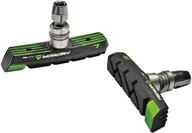 Hamulce rowerowe - Merida Klocki hamulca GREEN V-BRAKE czarno-zielone - miniaturka - grafika 1