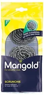 Ściereczki, gąbki, czyściki - Marigold Ringel donica na kwiaty gumka do włosów ze stali nierdzewnej do czyszczenia, szary, 12 opakowań marki 3 przed zadrapaniami garnków 150465 - miniaturka - grafika 1