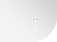 Brodziki prysznicowe - Polysan FLEXIA brodzik kompozytowy półokrągły z możliwością docinania 90x80x2,5cm R550 lewa 91191 - miniaturka - grafika 1