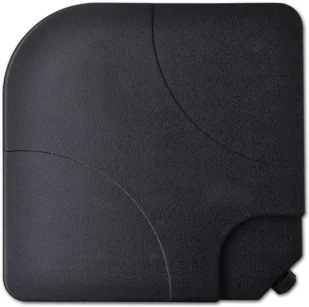 vidaXL Biały parasol ogrodowy z przenośną aluminiową podstawą vidaXL - Parasole ogrodowe - miniaturka - grafika 6