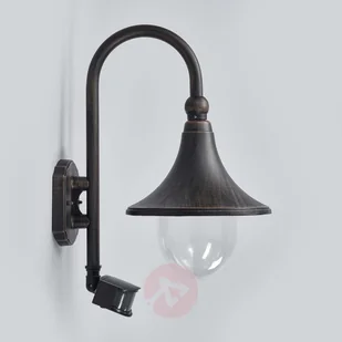 LAMPENWELT.COM Daphne - lampa zewnętrza z czujnikiem ruchu - Lampy ogrodowe - miniaturka - grafika 4