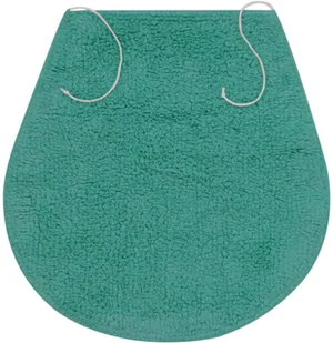 vidaXL 3-częściowy zestaw mat łazienkowych, tkanina, turkus - Dywaniki łazienkowe - miniaturka - grafika 5