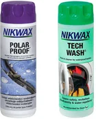 Środki do obuwia i ubrań - Nikwax Zestaw pielęgnacyjny Twin Pack: Tech Wash/Polar Proof, 300ml - miniaturka - grafika 1