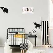 Lampy sufitowe - EULUNA Lampa wisząca Print M z psami i kotami - miniaturka - grafika 1