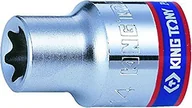 Klucze i nasadki - Kingtony NASADKA KRÓTKA GWIAZDKOWA 1/4" E5X24MM KING TONY - miniaturka - grafika 1