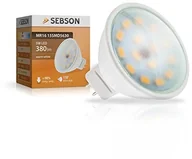 Halogeny - sebson SEBSON MR16 żarówka halogenowa LED SMD, GU5.3, 5 W, 380 lm, barwa ciepła biała, kąt świecenia 110° MR16_15SMD5630 - miniaturka - grafika 1