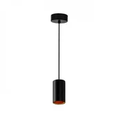 Lampy sufitowe - Spectrum LED OPRAWA WISZĄCA CHLOE GU10 CZARNA SLIP005003 - miniaturka - grafika 1