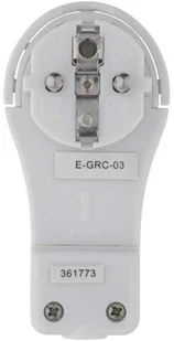 Emos PL SP.Z O.O. Wtyczka kątowa płaska P0066 - Kostki, złączki, wtyczki - miniaturka - grafika 3