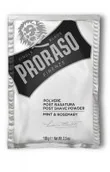 Kosmetyki i akcesoria do pielęgnacji brody - Proraso puder po goleniu mięta i rozmaryn 100g - miniaturka - grafika 1