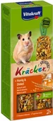 Przysmaki dla gryzoni - Vitakraft KRACKER 2szt d/chomika miód i orkisz - miniaturka - grafika 1